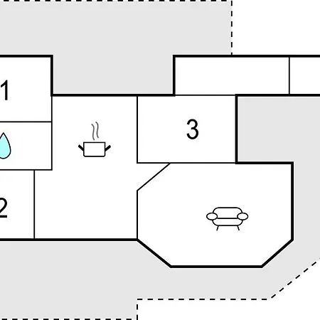 Дом отдыха Stunning In With Wifi Jerup